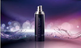 护肤品展示三维动画应用案例