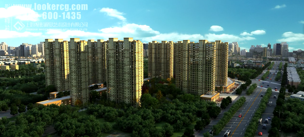 建筑三维动画制作案例